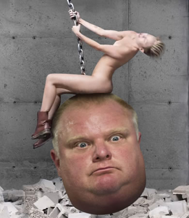 Illustration for article titled My brother keeps sending me these Rob Ford memes...